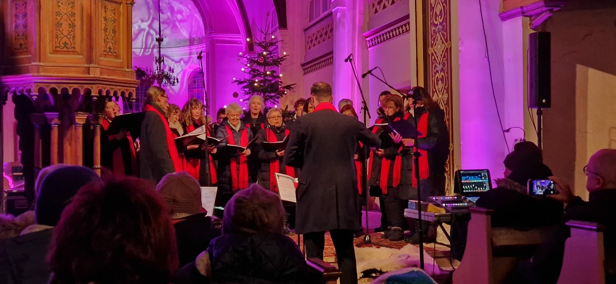 Chor am Burgwall, Foto: Marion Steinke, Lizenz: Marion Steinke