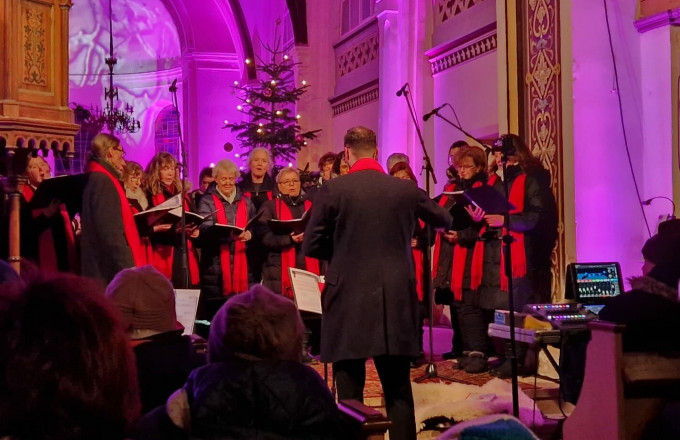 Chor am Burgwall, Foto: Marion Steinke, Lizenz: Marion Steinke