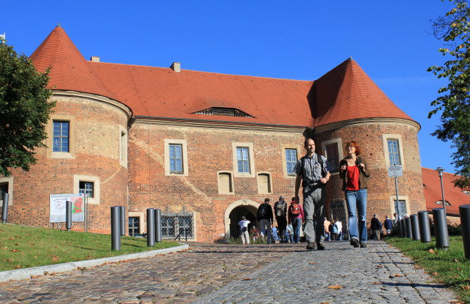 Ein Höhepunkt ist die Burg Eisenhardt in Bad Belzig, Foto: Bansen-Wittig