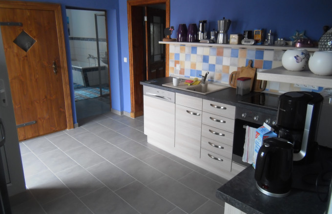 Küche Ferienhaus Mühlenblick, Foto: K. Lehmann